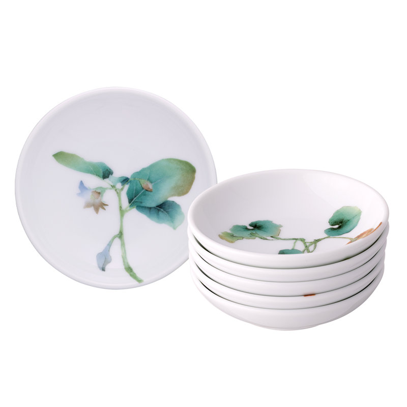Ensemble de 6 petites assiettes Noritake Kyoka Shunsai, 3,75 po