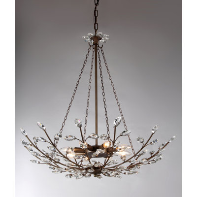Weslaco 8 - Light Dimmable Geometric Chandelier