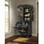 Brushwork Solid Wood Secretary Desk