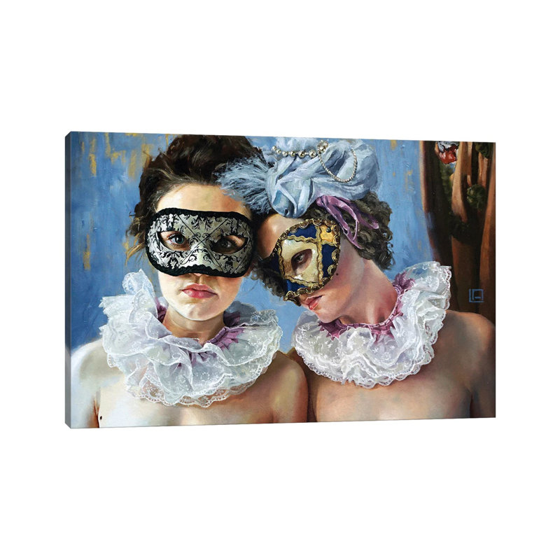 Camaraderie by Linda Adair - Painting on Canvas, 30.48cm H x 45.72cm W x 1.91cm D, Wrapped Canvas