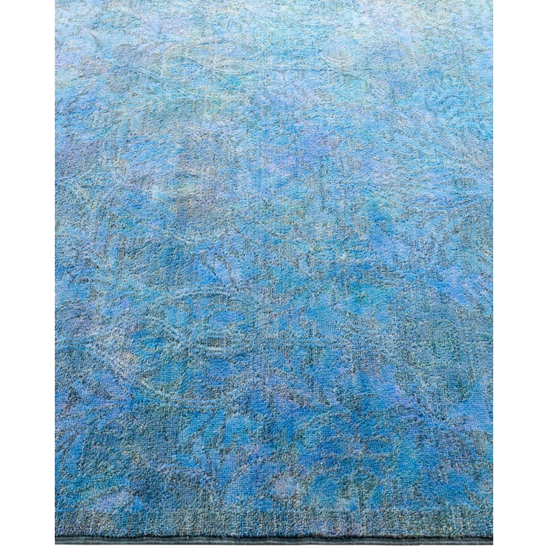 Overyed One-of-a-Kind Rectangle 4'2" X 6'3" Hand Knotted Area Rug