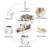 Lucylla Cabinet Shelving Rack-16948471