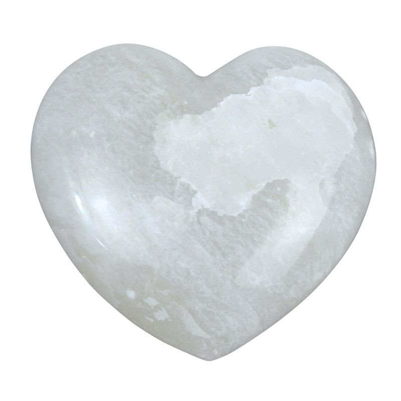 Handmade Alabaster Heart Dish