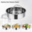 Insert de casserole en acier inoxydable Fitnate