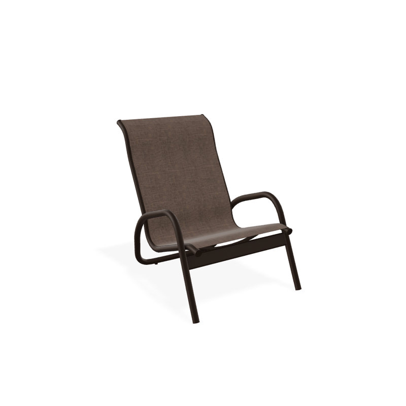 Gardenella Patio Chair, Mocha Sunbrella®, Kona