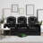 Leather Power Reclining Home Theater Seating with Cup Holder-46514817