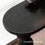 Bureau en bois massif en forme de L noir + bureau en acrylique-1083040346-1083040351