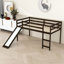 Lit mezzanine simple avec glissoire et échelle-65300617-40201314