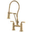 Rook® Articulating Bridge Faucet with Finished Hose
