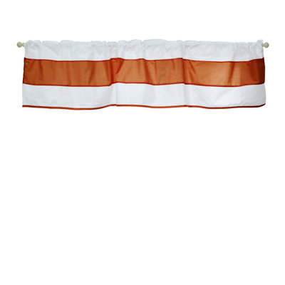 Cantonnière sur mesure en mélange de coton rayé Lilly