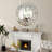 Freelon Sunburst Glass Round Wall Mirror Bathroom Mirror-301433053