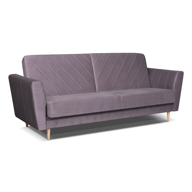 Copan 3 Seater Sofa Bed, Lilac