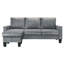 Canapé Jessica, gris-2038265936