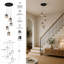 Luminaire suspendu grappe 5 lumières Quitman
