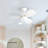 Ocean Breeze 30" 3 Blades LED Ceiling Fan with Light Kit Included-1269915024