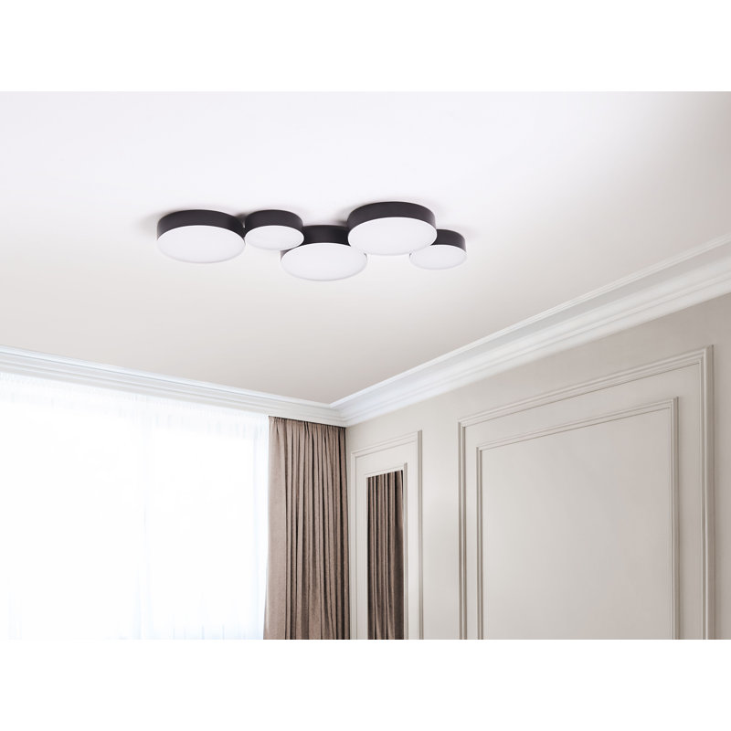 Avinveer LED Flush Mount, Black