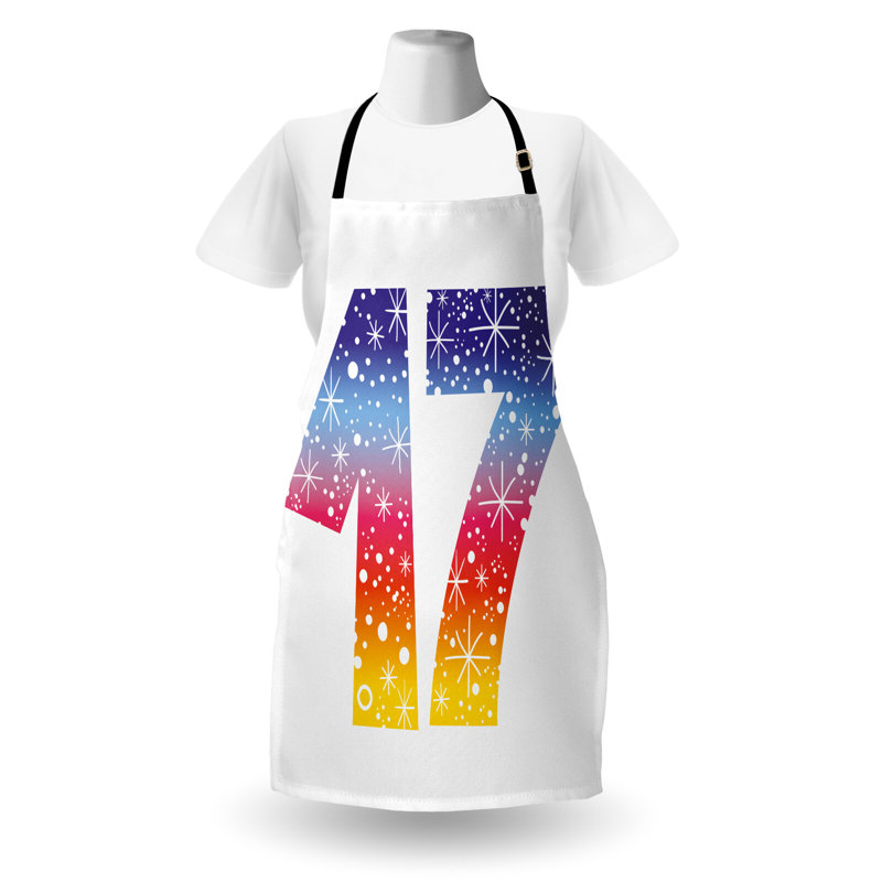 No Pattern Bib Apron
