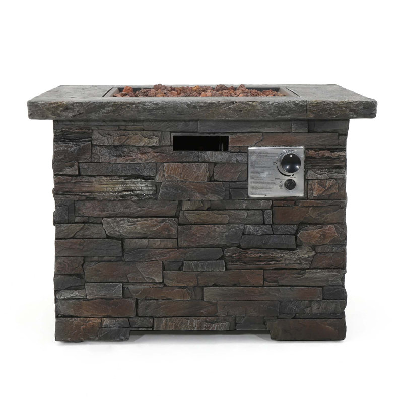 Square Mgo Fire Pit - 40000 Btu