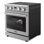Thor Kitchen A Series 30 " 4.8 Electric Range with Smoothtop Cooktop