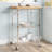 Shepha Kitchen Cart with Solid Wood Top