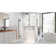 Unidoor-X 59" W x 36.38" D x 72" H Frameless Rectangle Shower Enclosure