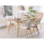 Aquin Extendable Metal Base Dining Table