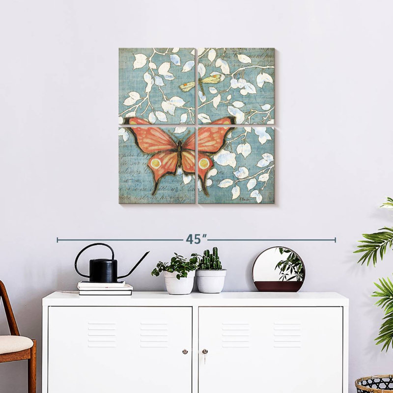 Brampt papillon Mariposa I, H 26 po x l 26 po