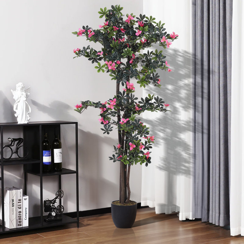 180cm Faux Bonsai Plant in Fabric；Plastic Freestanding