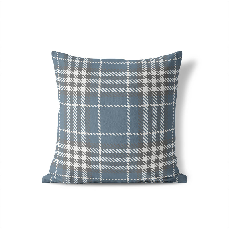 Coussin Christopher, Bleu très foncé, H 20 po x l 20 po