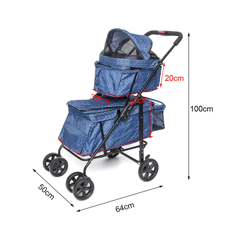 Foldable Pet Stroller