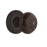 Rope Rosette with Egg & Dart Door Knob