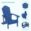 Chaise Adirondack en plastique Harb-1849433070