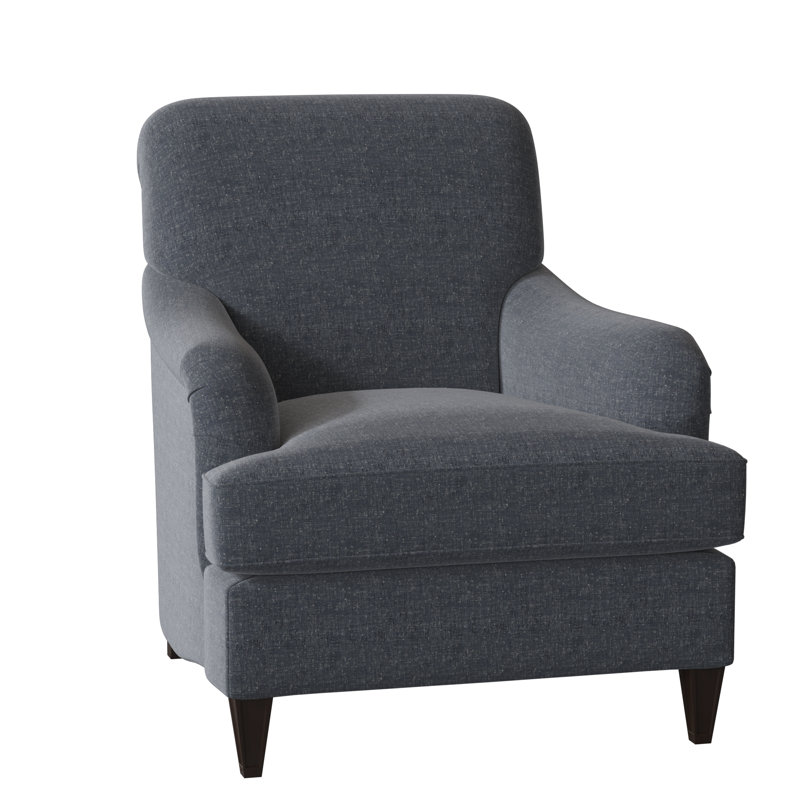 Bristol Armchair, Sunny Linen, American Walnut