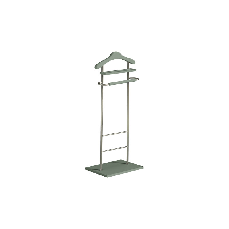 Beeks Freestanding Valet Stand, Green