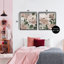 Ensemble de 2 giclées encadrées Elegant Blush, pivoines et feuilles, par Nan-415351625-415351627