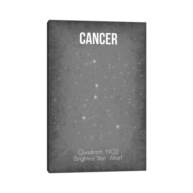 Cancer by GetYourNerdOn - Wrapped Canvas Gallery-Wrapped Canvas Giclée, 30.48 cm H x 45.72 cm W
