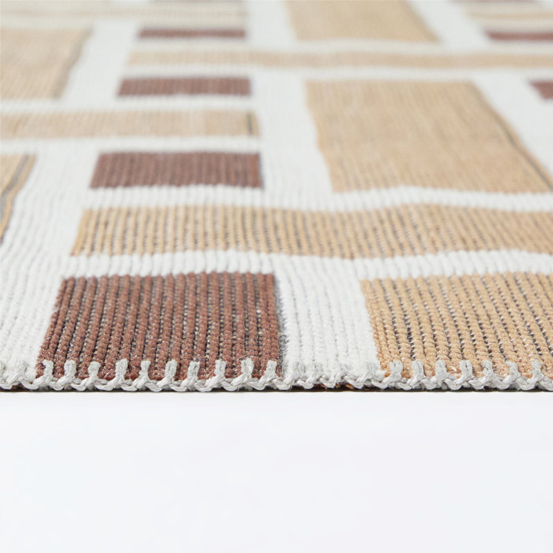 Tapis intérieur / extérieur Ayala, 7'10" x 10', Coral