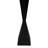 Brixton 66'' Matte Black Torchiere Floor & Table Lamp Set