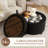 Button-Designed Upholstered Ottoman With Storage-855103892
