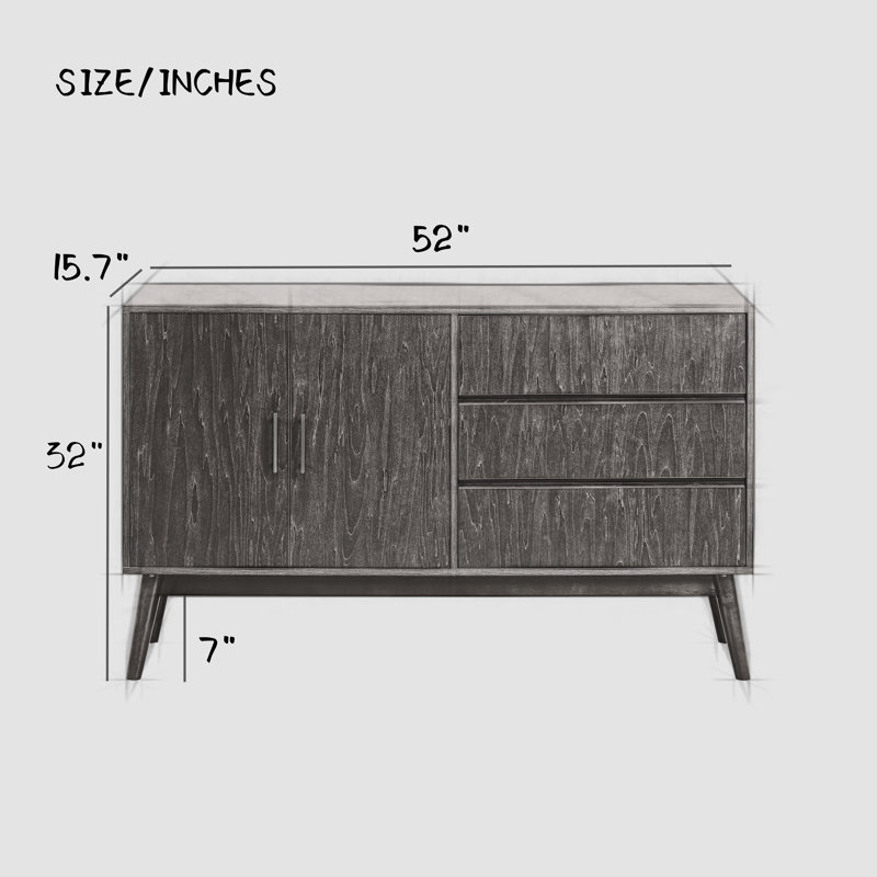 Aemtenan 52'' Sideboard