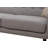 Three-Seater Sofa Polyester Blend Fabric With Quilted Structure