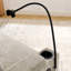 Chaise d'appoint avec dossier réglable manuellement, port de charge USB, support pour téléphone-1754879471