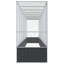 212cm Steel Floor Bird Cage