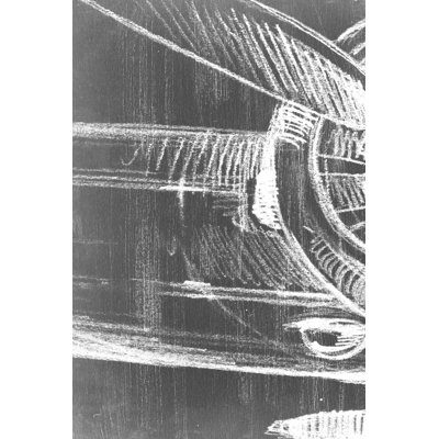 Graphic Propeller Triptych I by Ethan Harper - Wrapped Canvas Print