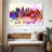 Los Angeles Skyline Colors Canvas Print-1948900685
