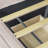 Upholstered daybed Twin Size with Two Drawers and Wood Slat-1261204158