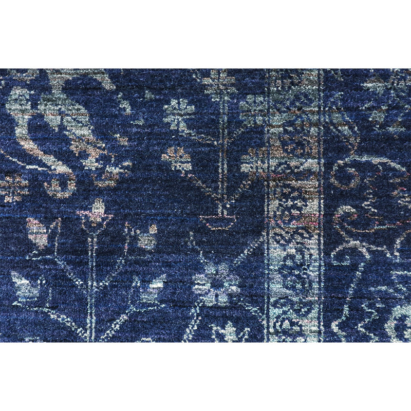 Wool Floral Indoor Rug, Rectangle 8' x 10'