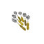 Giguere 6 Piece Stainless Steel Hostess Set