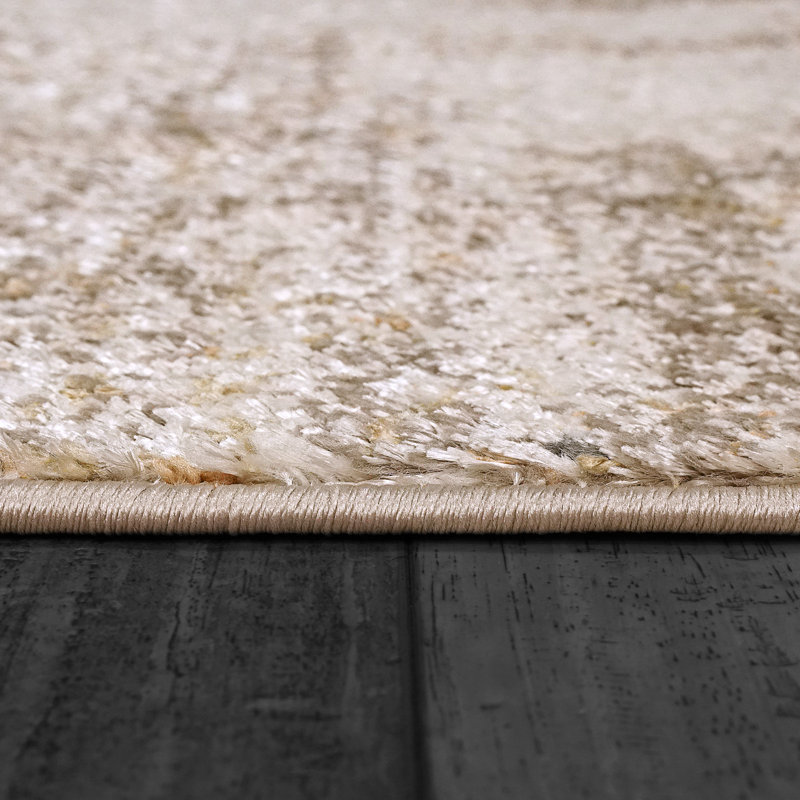 Abstract Indoor Rug, Rectangle 3'9" x 5'7"