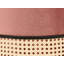 Amanat 35cm Wide Velvet Round Solid Colour Pouffe Ottoman-965892168